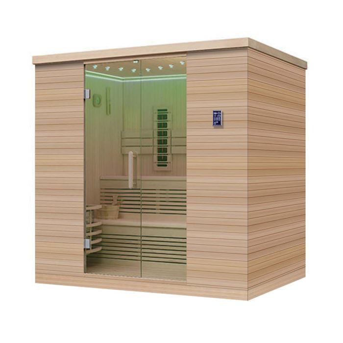 家庭用のロマンチックなモダンな屋内サウナ